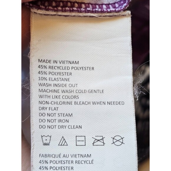 Prana Women's XS Solana‎ Grapevine Gemstone Halter A-Line Dress Purple EUC - Picture 10 of 10